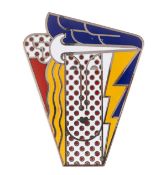 Roy Lichtenstein (1923-1997), Modern Head Brooch (Schwartz 1968.04)