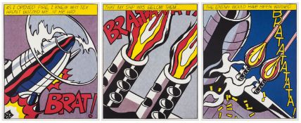 Roy Lichtenstein (1923-1997) after. As I Opened Fire (Corlett App. 5)
