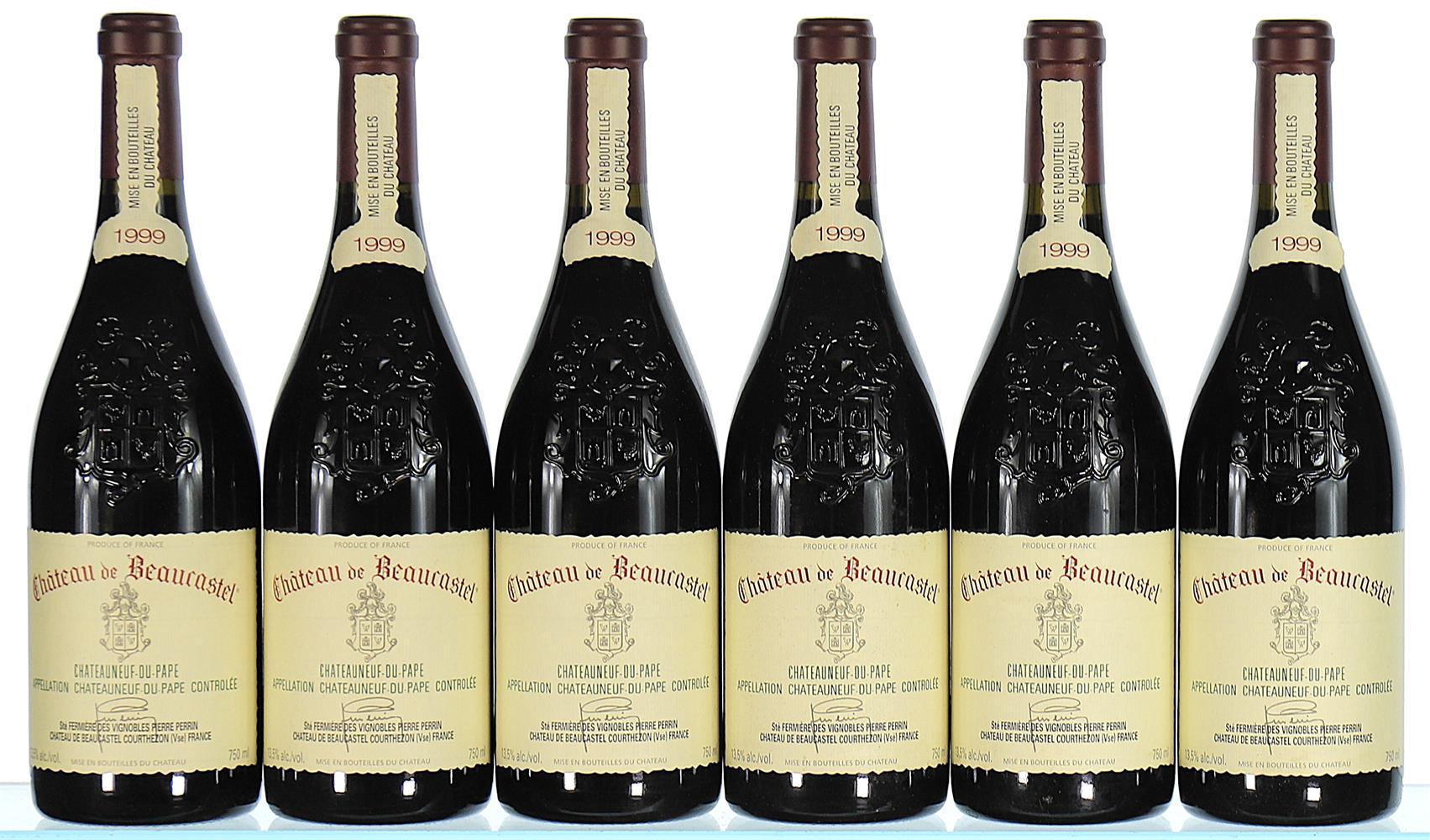 1999 Chateau de Beaucastel Rouge, Chateauneuf-du-Pape