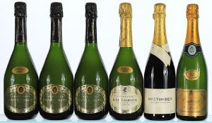Mixed Lot of Vintage Champagne and English Sparkling Wines