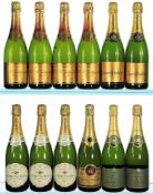 Mixed Lot of Vintage and Non Vintage Champagne