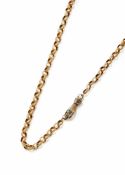 A MID 19TH CENTURY LONG CHAIN