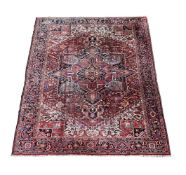 A HERIZ CARPET, approximately 324 x 262cm