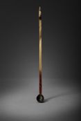 A ZULU HORN SNUFF SPOON, SOUTH AFRICA