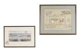 AFTER CHARLES JOHNSON PAYNE (SNAFFLES), OH TO BE IN ENGLAND; THE FINEST VIEW IN THE WORLD; AND SPORT