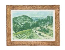 AFTER ANDRÉ DUNOYER DE SEGONZAC (FRENCH 1884-1974), LE ROUTE DE GRIMAUD