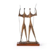 BRUNO GIORGI (BRAZILIAN 1905-1993), CANDANGOS (OS GUERREIROS)