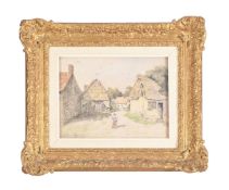 PIERRE ERNEST PRINS (FRENCH 1838-1913), LE HAMEAU EN SEINE-ET-OISE