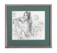 λ FELIKS TOPOLSKI (POLISH/BRITISH 1907-1989), JOAN BAEZ