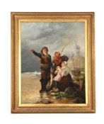 FRANK GLYNDON (AMERICAN 1846-1937), RETURNING HOME