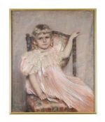 FRIEDA MENSHAUSEN-LABRIOLA (GERMAN 1861-1939), PORTRAIT OF MARIEKE KLEINWORTH (1892-1942)