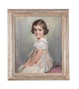 CHARLOTTE BLAKENEY WARD (BRITISH FL. 1898-1939), PORTRAIT OF JENNIFER JANE PARKER