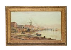 WILLIAM RAMSEY (BRITISH 19TH/20TH CENTURY), HARBOUR VIEW