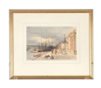 BRITISH SCHOOL (19TH CENTURY), THE LONDON CUSTOM'S HOUSE