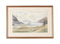 BRITISH SCHOOL (19TH CENTURY), MOUNTAINOUS LANDSCAPE