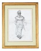 CATHERINE GREENWAY (BRITISH 1846-1901), YOUNG GIRL SEEN FROM BEHIND