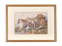 ATTRIBUTED TO SAMUEL GILLIESPIE PROUT (BRITISH 1822-1911), THE OLD WATERMILL