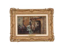 WILLIAM BREAKSPEARE (BRITISH 1856-1914), THE BREAKUP