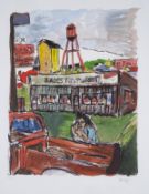 Bob Dylan (b.1941) Dad's Restaurant Bob Dylan (b.1941) Dad's Restaurant, from The Drawn Blank Series