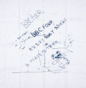 λ Tracey Emin (b.1963), Everybody Needs a Place to Think (BBC Four Invite)