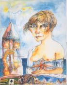 John Bellany (1942-2013) Untitled, from Six Artists: The Royal College of Art Portfolio 1992