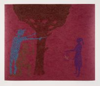 λ Stephen Chambers (b.1960) Siege at Glenrowan