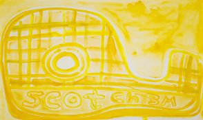 Katherine Bernhardt (b.1982) Scotch Magic Tape