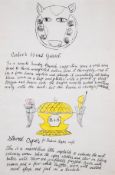Andy Warhol (1928-1987) Calves Head Giant IV, from Wild Raspberries (See Feldman & Schellmann …