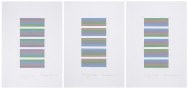 λ Bridget Riley (b.1931), Intervals 3 (Set of 3) (Not in Tommasini & Gubay)