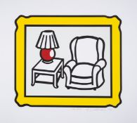 Roy Lichtenstein (1923-1997) Red Lamp (Corlett 279)