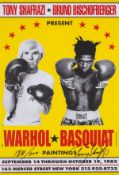Jean-Michel Basquiat (1960-1988) & Andy Warhol (1928-1987) after. Warhol Basquiat 1985 Limited …