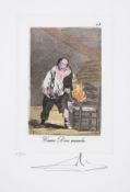 λ Salvador Dalí (1904-1989), Como Dios Manda, from Les Caprices de Goya de Dalí (Field 77-3; M&L …