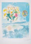 Marc Chagall (1887-1985) after. Soleil Couchant, from Nice et la Côte d'Azur (Mourlot. Charles …