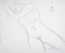 λ Salvador Dalí (1904-1989) Nu Endormi, from Nudes (Field 70-8F; M&L 1380a)