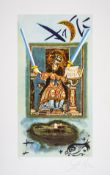 λ Salvador Dalí (1904-1989), Two of Swords, from Lyle Stuart Tarot Prints (Field 78-1C; Not in M&L)