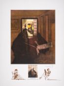 λ Salvador Dalí (1904-1989), Rembrandt 'Portrait du peintre par lui-même', from Changes in Great …