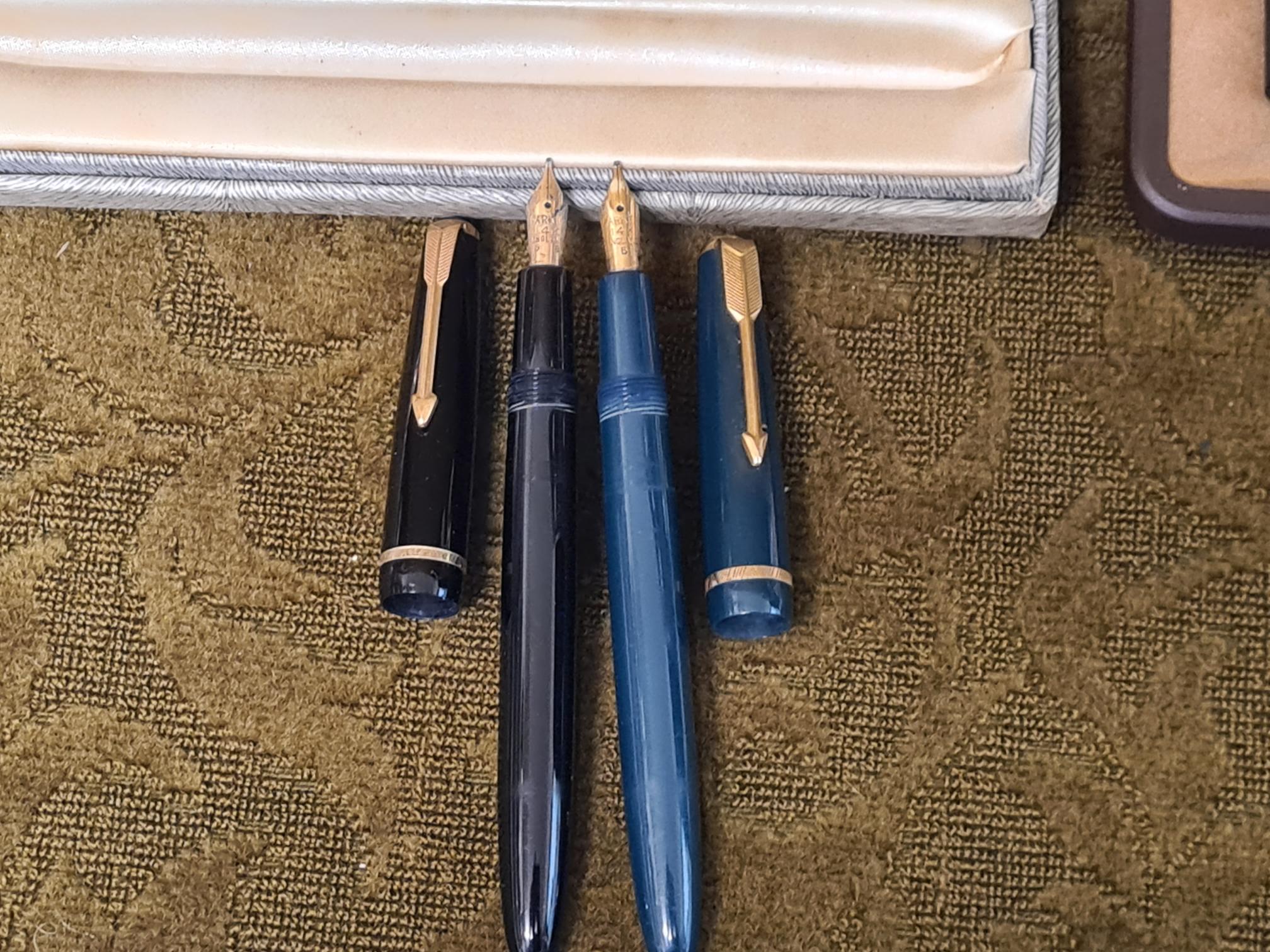 2 x Parker Slimfold fountain pens - Image 4 of 4