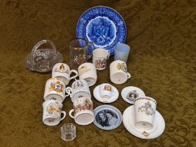 Small collection of Royal commemorative wares