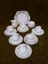 Windsor bone china Spring Meadow teaset