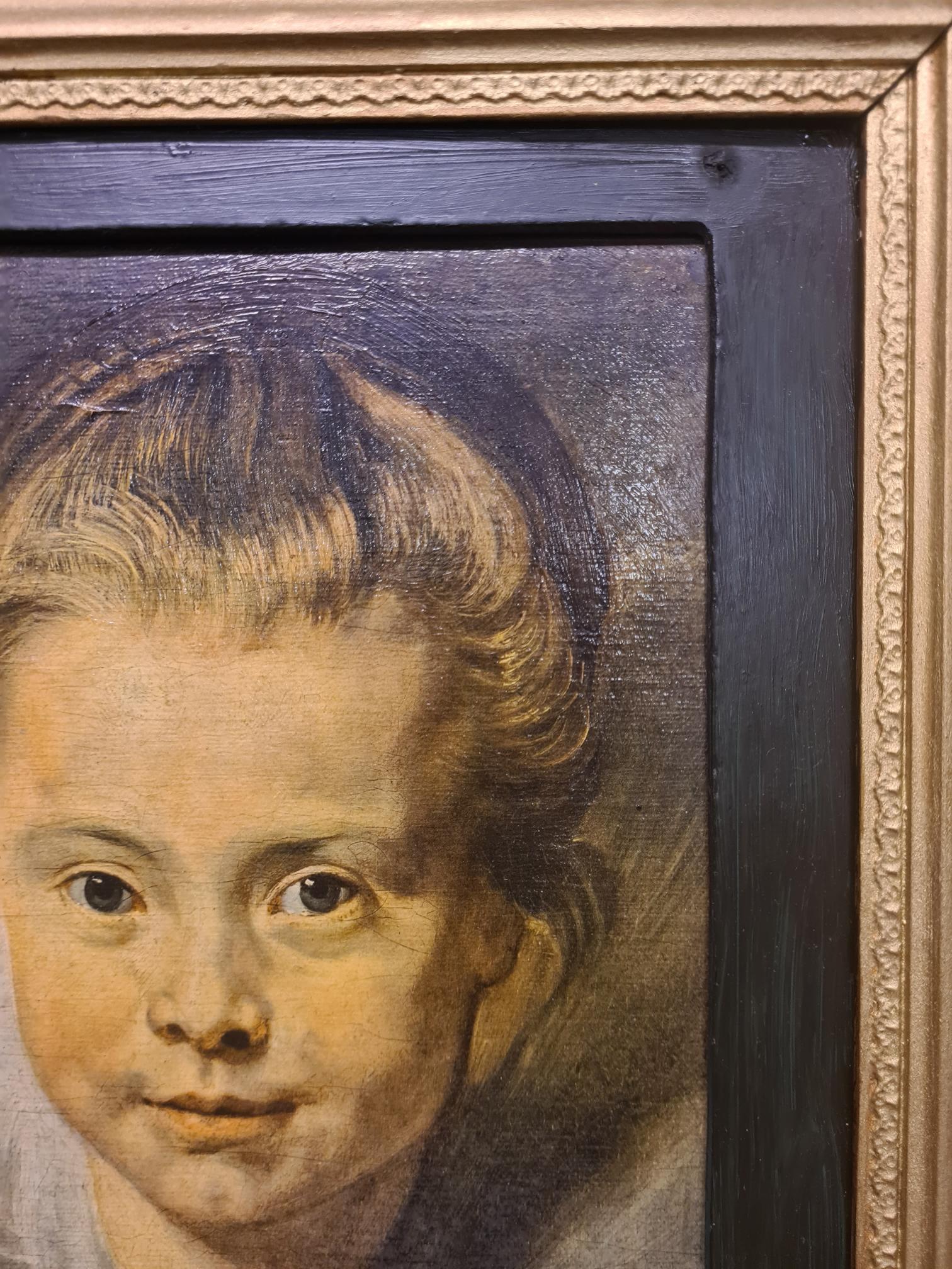 A 20th century oil on canvas of Young Girl - Image 4 of 6