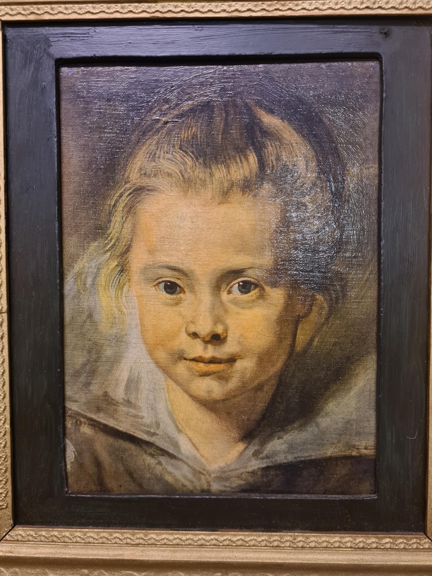 A 20th century oil on canvas of Young Girl - Image 2 of 6