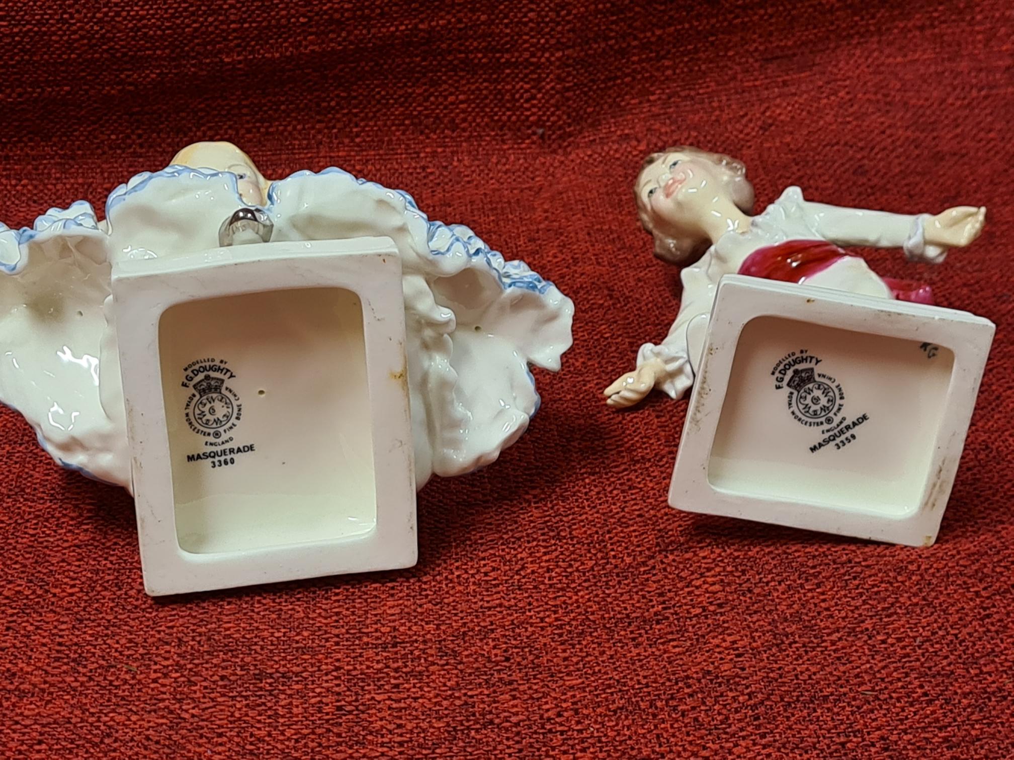 2 Royal Worcester F.G. Doughty figurines - Image 4 of 4