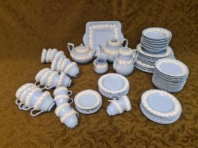 Wedgwood embossed Queens pattern ware