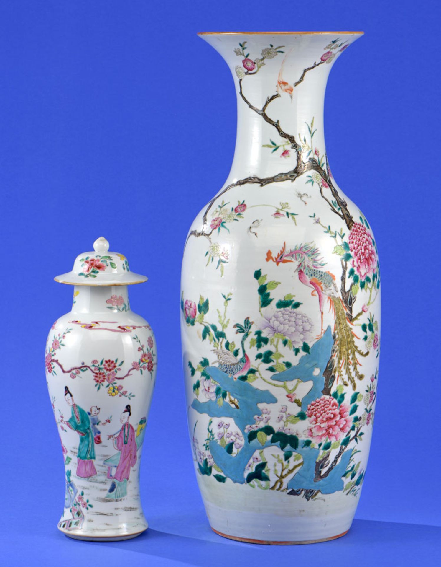 Zwei Vasen   China 18./19. Jhdt.