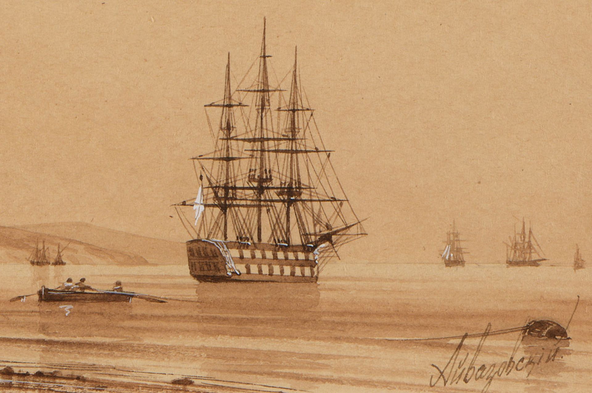 Aivazovsky, Ivan Konstantinovich   1817 Fedossija - 1900 Fedossija - Bild 4 aus 4
