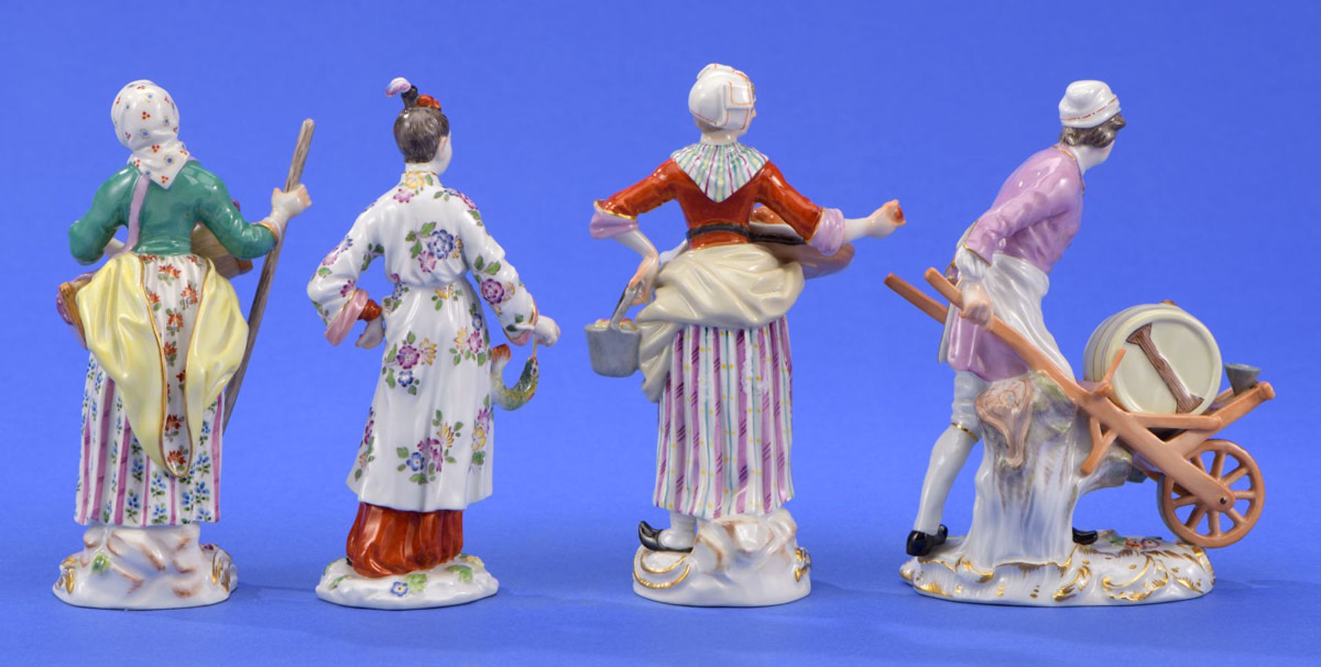 Vier Meissen-Figuren   20. Jhdt. - Bild 2 aus 3