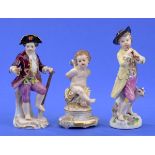 Drei Figuren   Meissen 19. Jhdt.