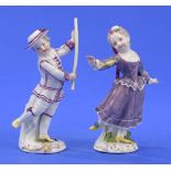 Zwei Meissen-Figuren 18. Jhdt.