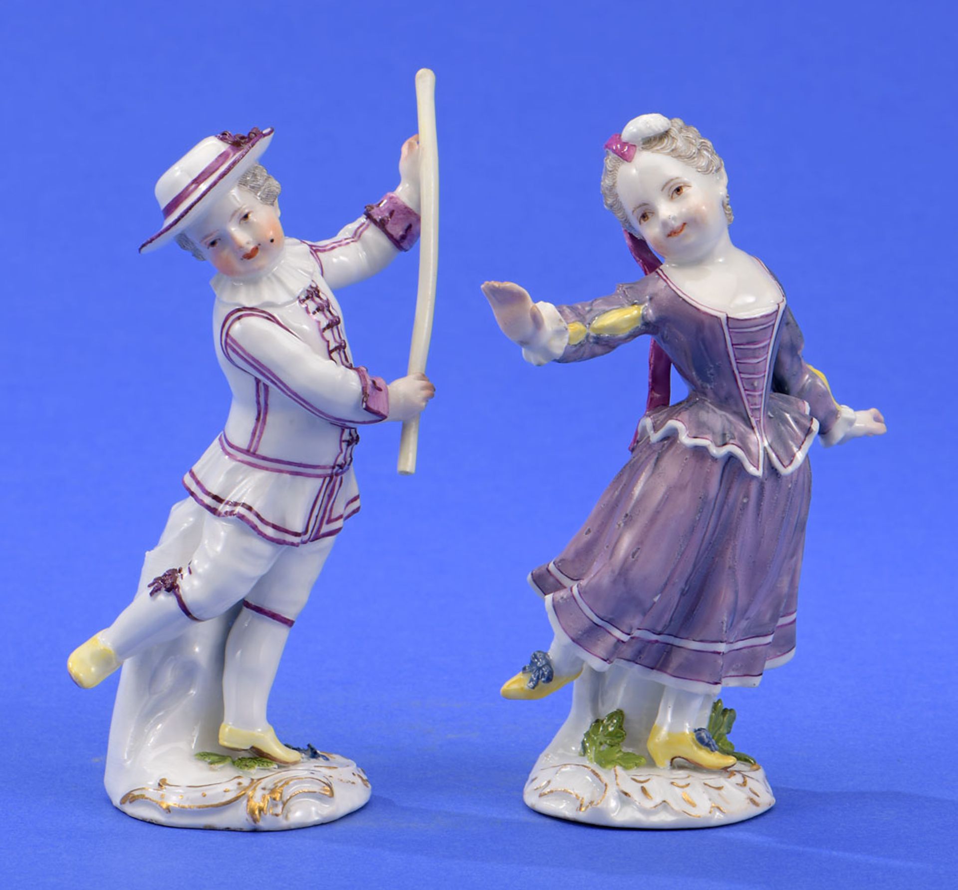 Zwei Meissen-Figuren 18. Jhdt.