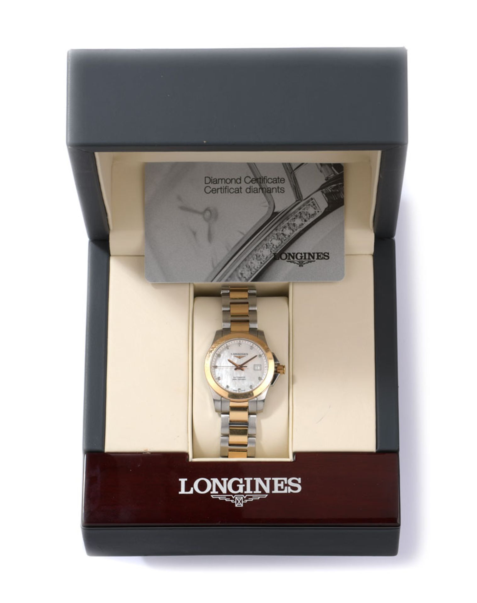 Damenarmbanduhr von Longines (Conquest), Automatik